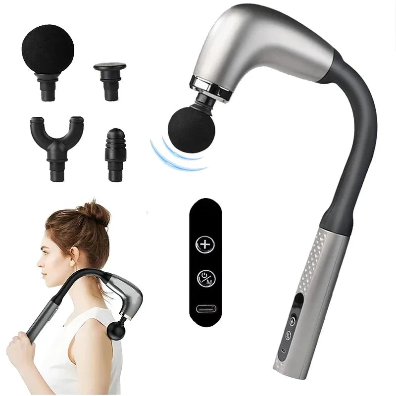New Smart Fascia Gun Electric Massager
